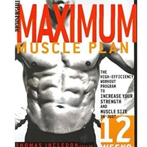 Men’s Health hardback workout muscle plan book